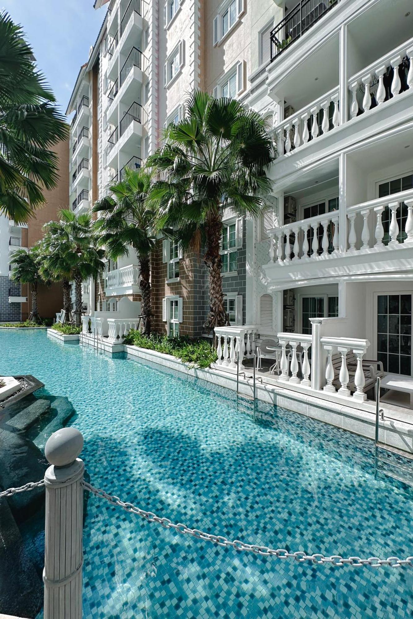 ナ・ジョムティエンSeven Seas Cote D'Azur Jomtien Pattaya Amazing Poolアパートメント エクステリア 写真